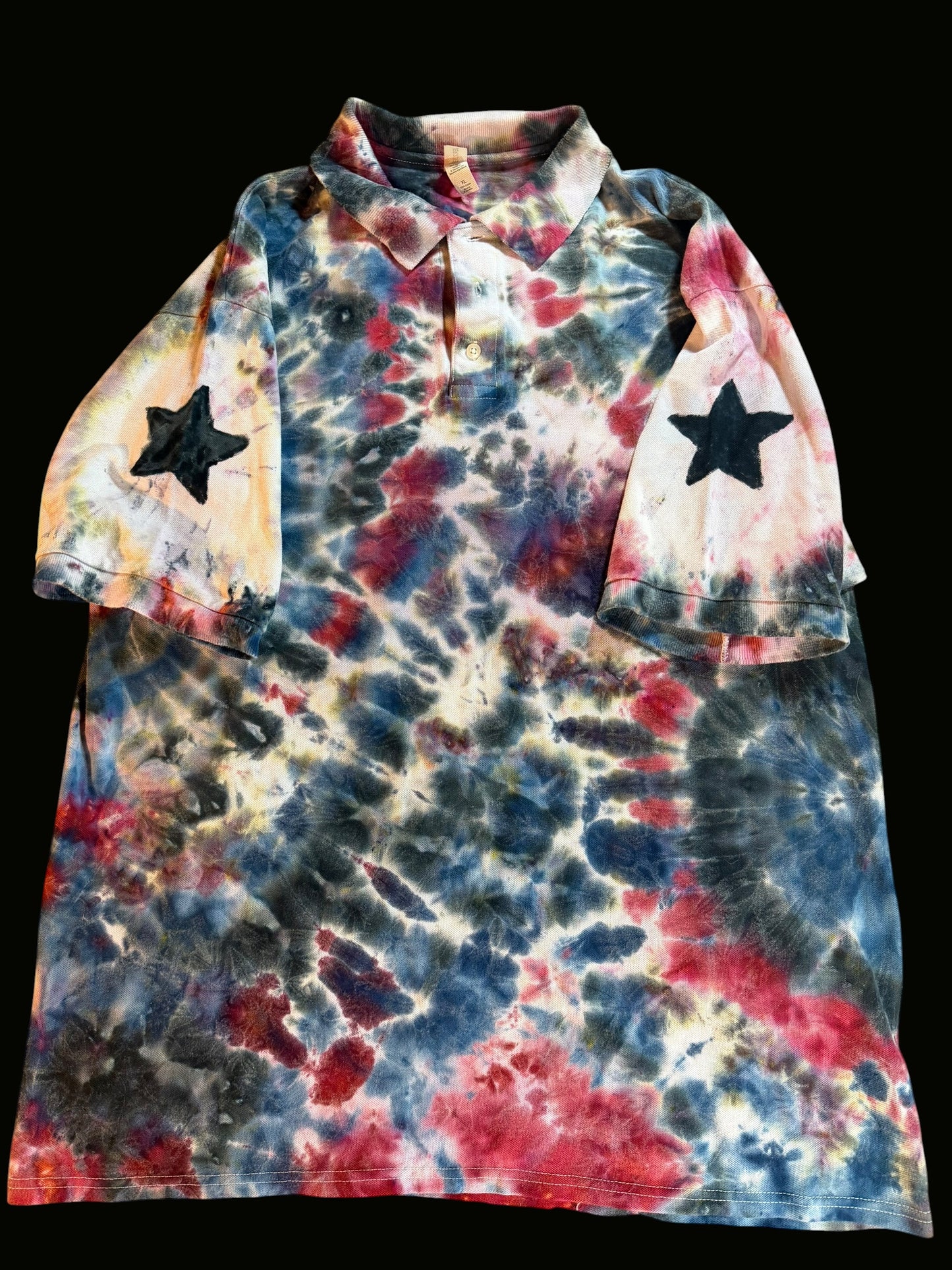 Polo style XL painted with stars