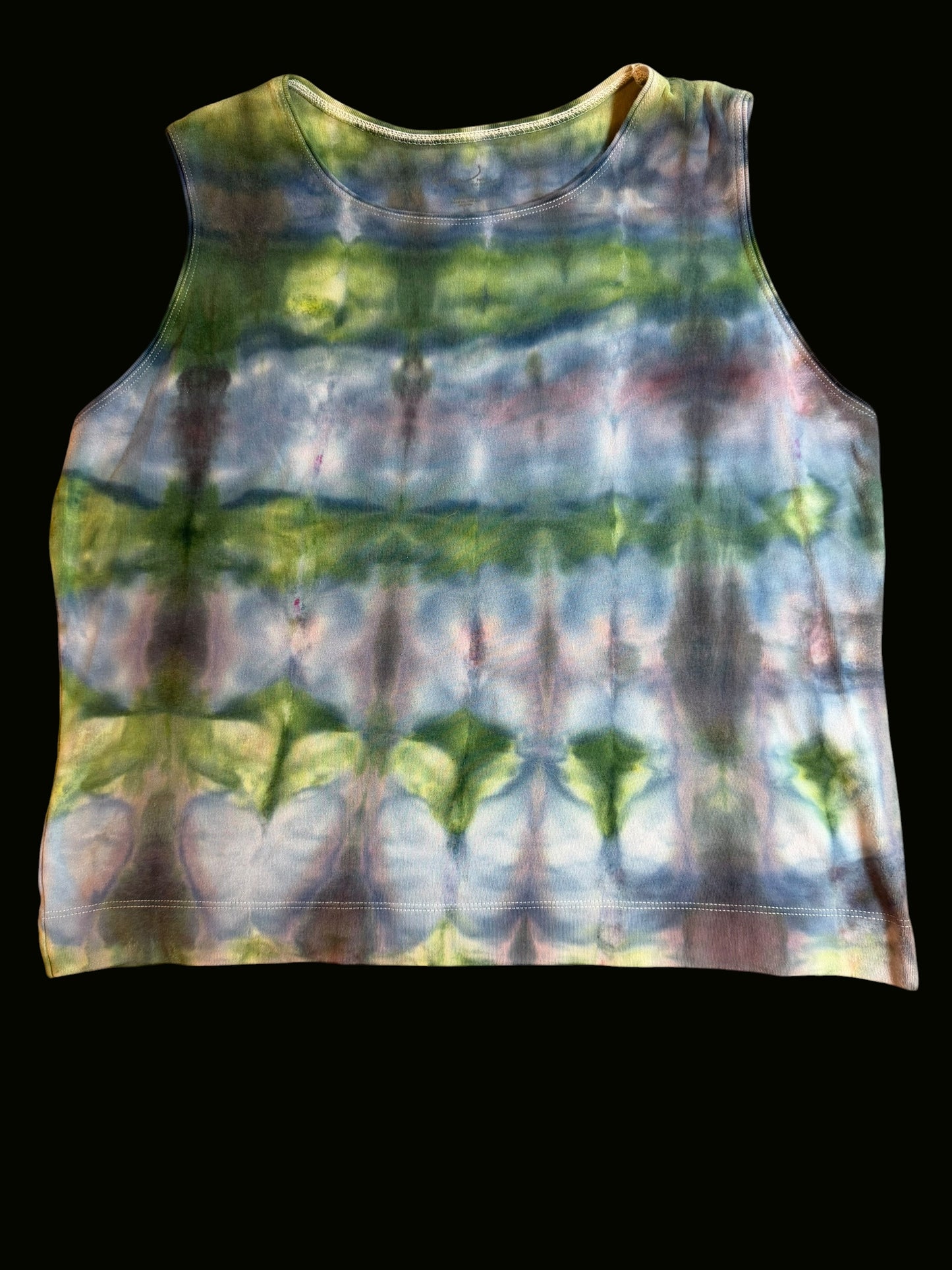 Woman's cut tank top LARGE