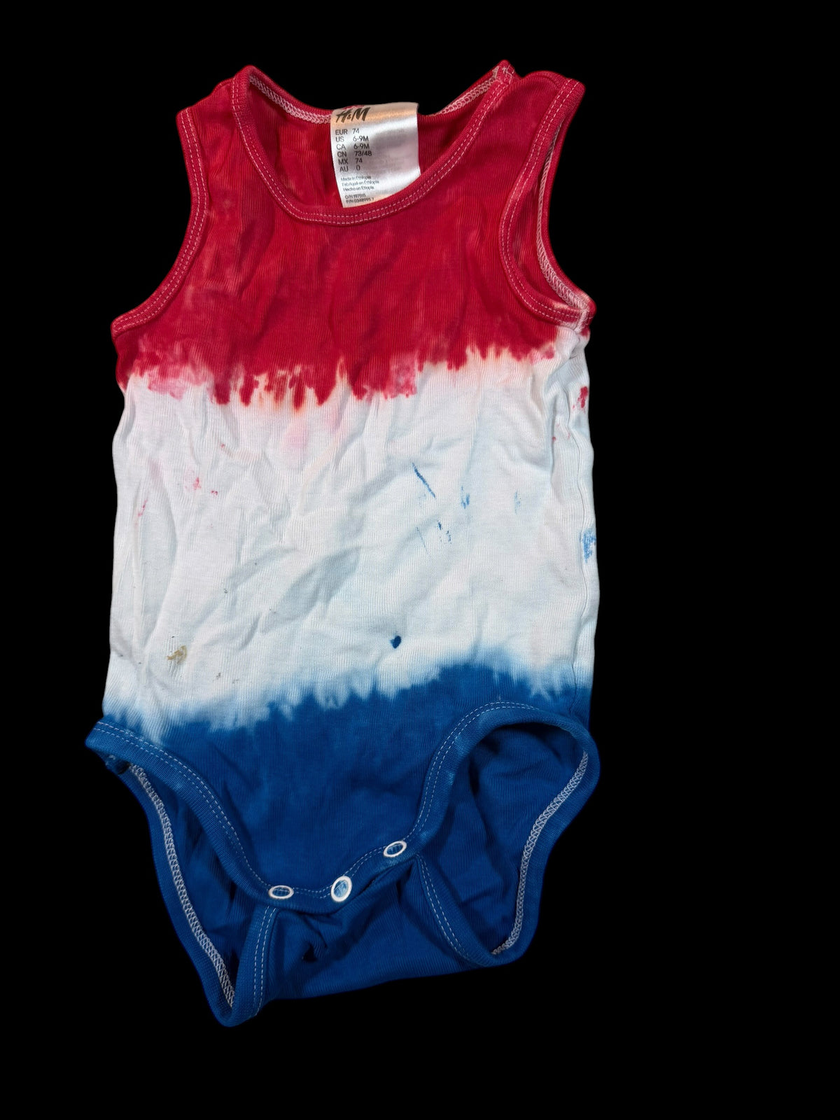 6-9 months short sleeve onsie