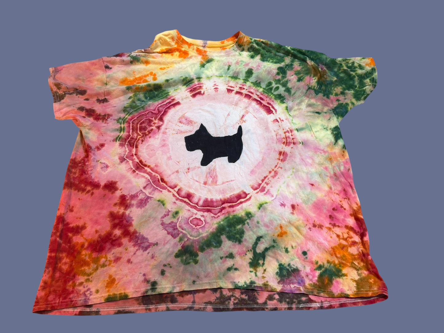 4XL painted short sleeve t-shirt