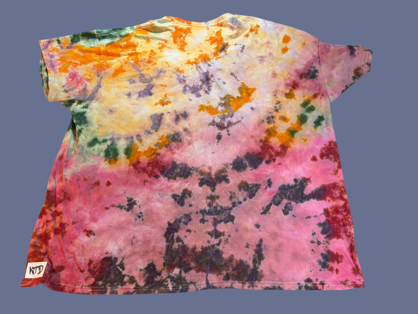4XL painted short sleeve t-shirt