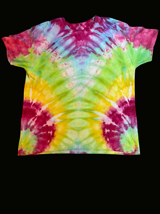 Short sleeve t-shirt XL blacklight reactive