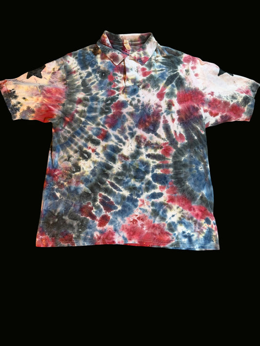 Polo style XL painted with stars