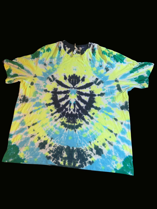 Short sleeve t-shirt 5XL blacklight reactive
