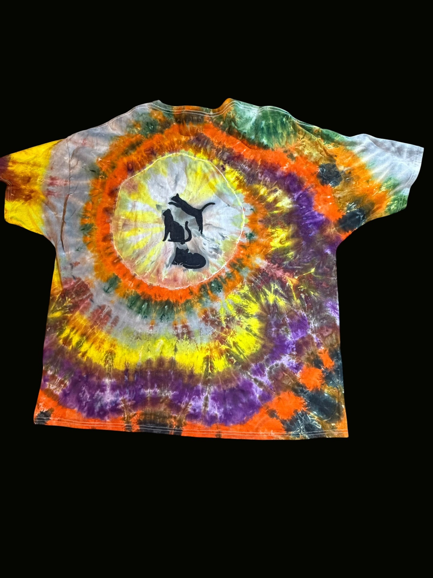 4XL painted short sleeve t-shirt