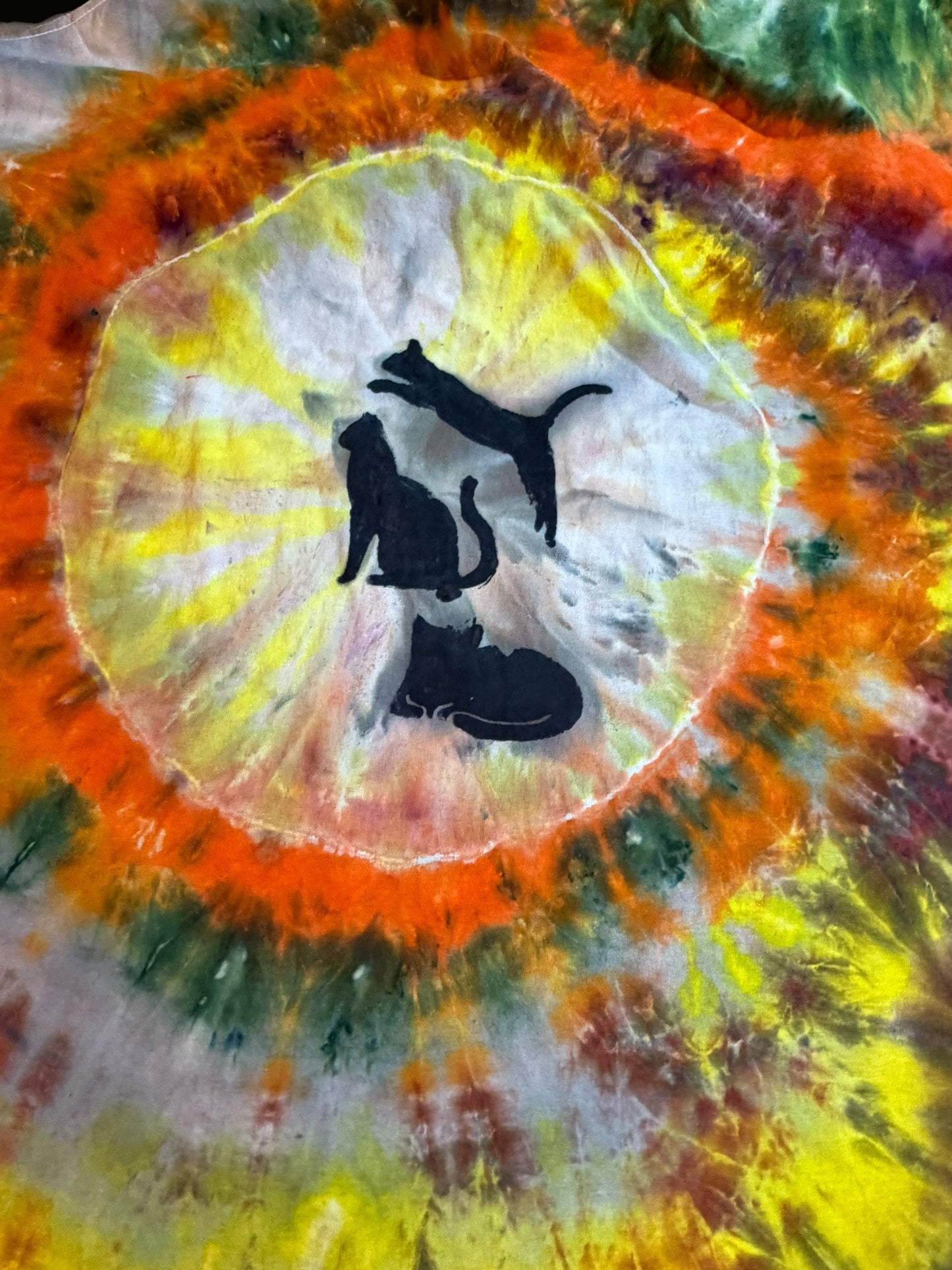4XL painted short sleeve t-shirt