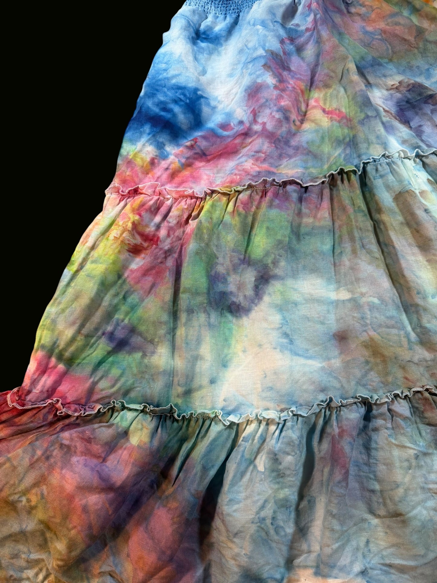 Long flowy skirt